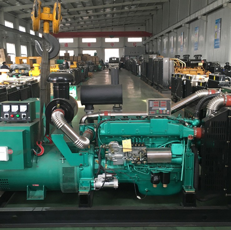 江西宜春赛利达科技公司安装明邦100kw潍柴发电机一台
