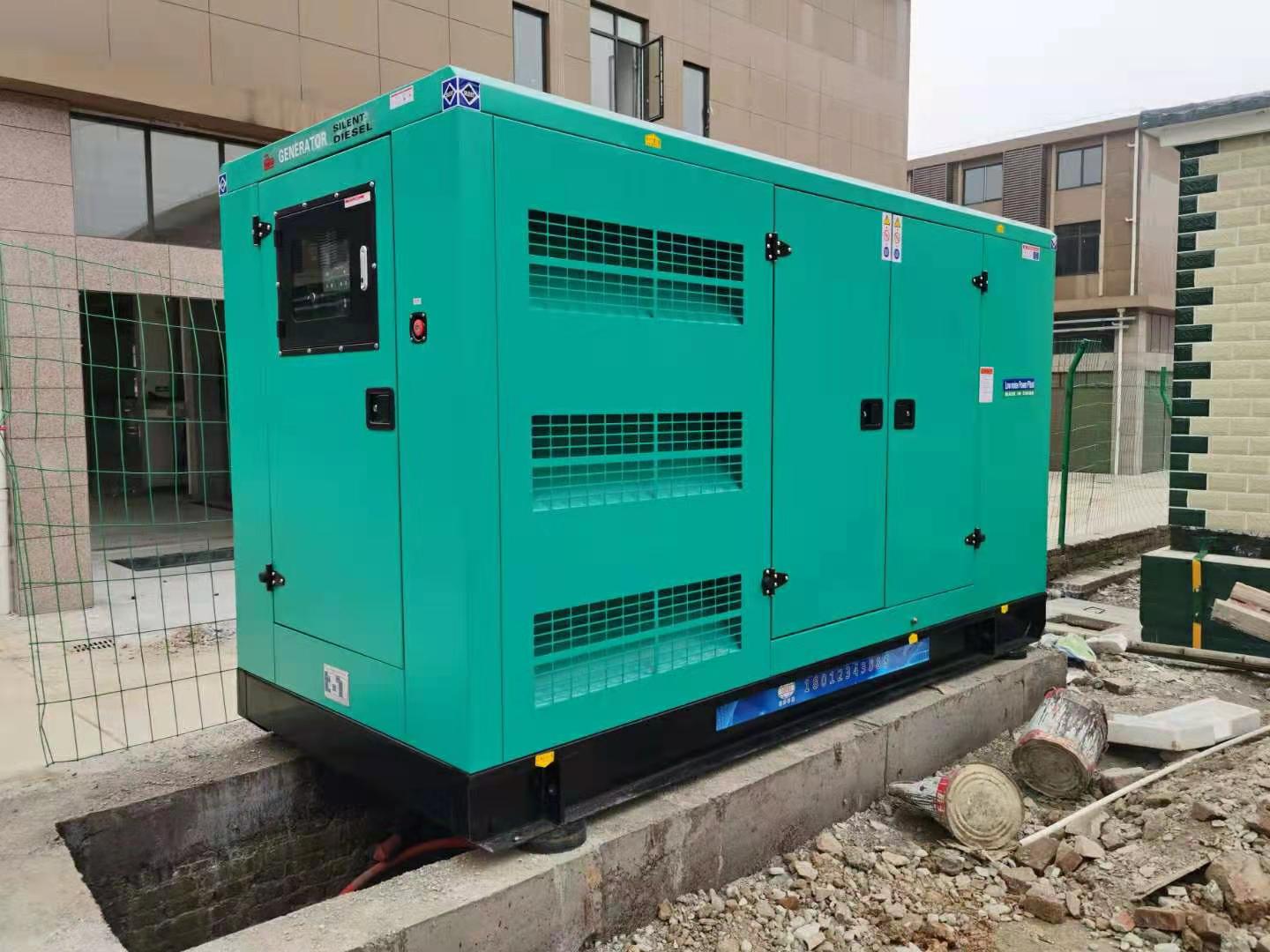 明邦400kw静音箱在岳阳城陵矶汽车城顺利就位！